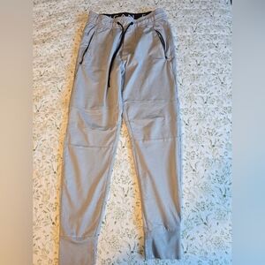 American Eagle Outfitters Light Gray And Dark Grey Joggers